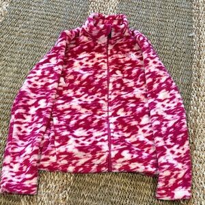The North Face Pink and White Kids Jacket